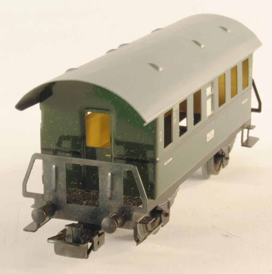 Marklin 4000 Vagón De Pasajeros De 2ª Clase DB Verde 2 Ejes H0 1:87 - Imagen 4 de 4