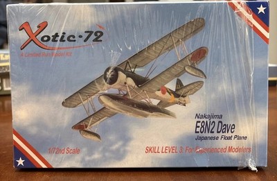 レア！　人形　NAKAJIMA xotic 72 nakajima E8N2 rare Model Kit Japanese Float Airplane