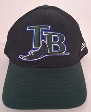 Tampa Bay Devil Rays New Era Youth Adjustable Hat Cap Black Green