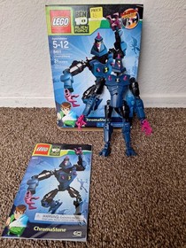 Set Of 2 LEGO Ben 10 Alien Force Chromastone 8411 & Jet Ray 8518. Fast Shipping.