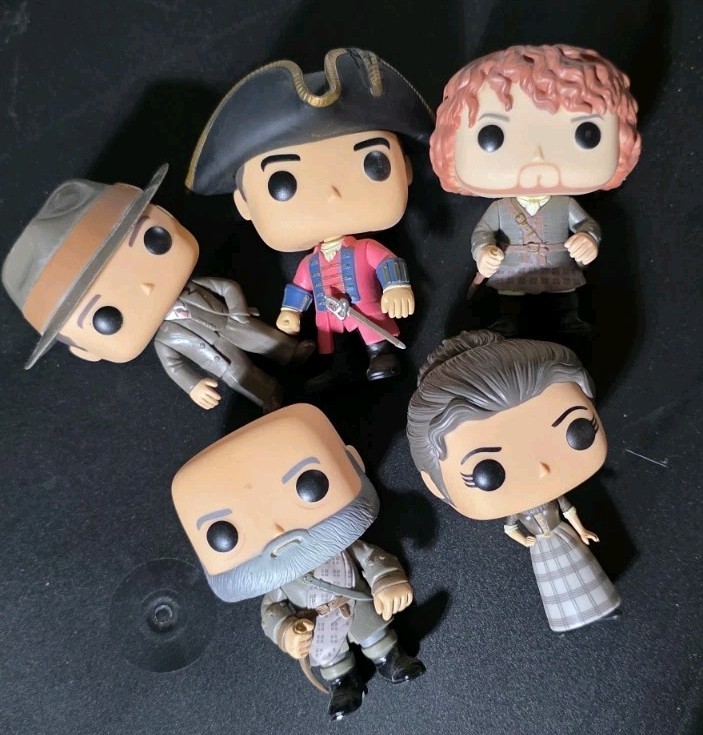 Funko Pop! - Outlander TV Series Complete Set of 5 - includi