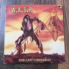 WASP – The Last Command 1985 ST-12435 US Vinyl LP Hard Rock Heavy Metal