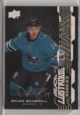 2018-19 SPx UD Black Lustrous Rookies Auto Dylan Gambrell #LR-DG Auto c5n