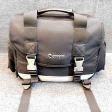 Canon Camera Bag Adjustable Accessory Compartments Padded Black 10 x 6 Interior