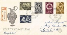 G031 Netherlands 1962 Charity Stamps FDC