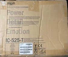 Klipsch IC-525-T 5.25" 70V/100V In-Ceiling Speakers – White (One Pair)