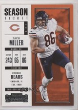 2017 Panini Contenders Season Ticket Zach Miller #26 qy8