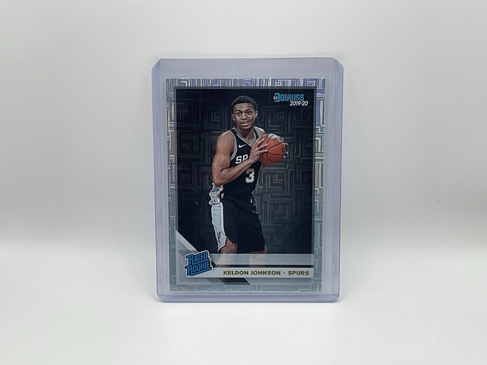 2019-2020 Panini Donruss Basketball - Keldon Johnson #227 Silver Infinite