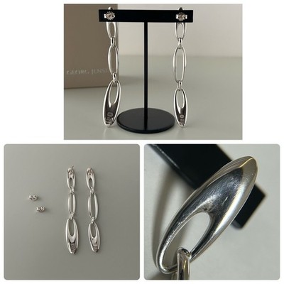 Georg Jensen Zephyr Ohrringe #500 AG925 Regitze Overgaard Sterling Silber