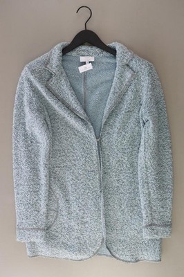   Just White Longblazer Regular Blazer für Damen Gr. 40, M blau aus Polyacryl  