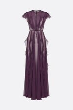 DIOR Purple Dior Dream Long Dress New  Authentic