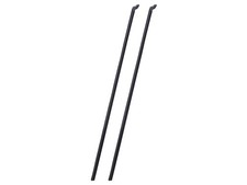 1965-68 Galaxie Weatherstrips Door Glass Run Hardtop Conv Pair New Usa Made