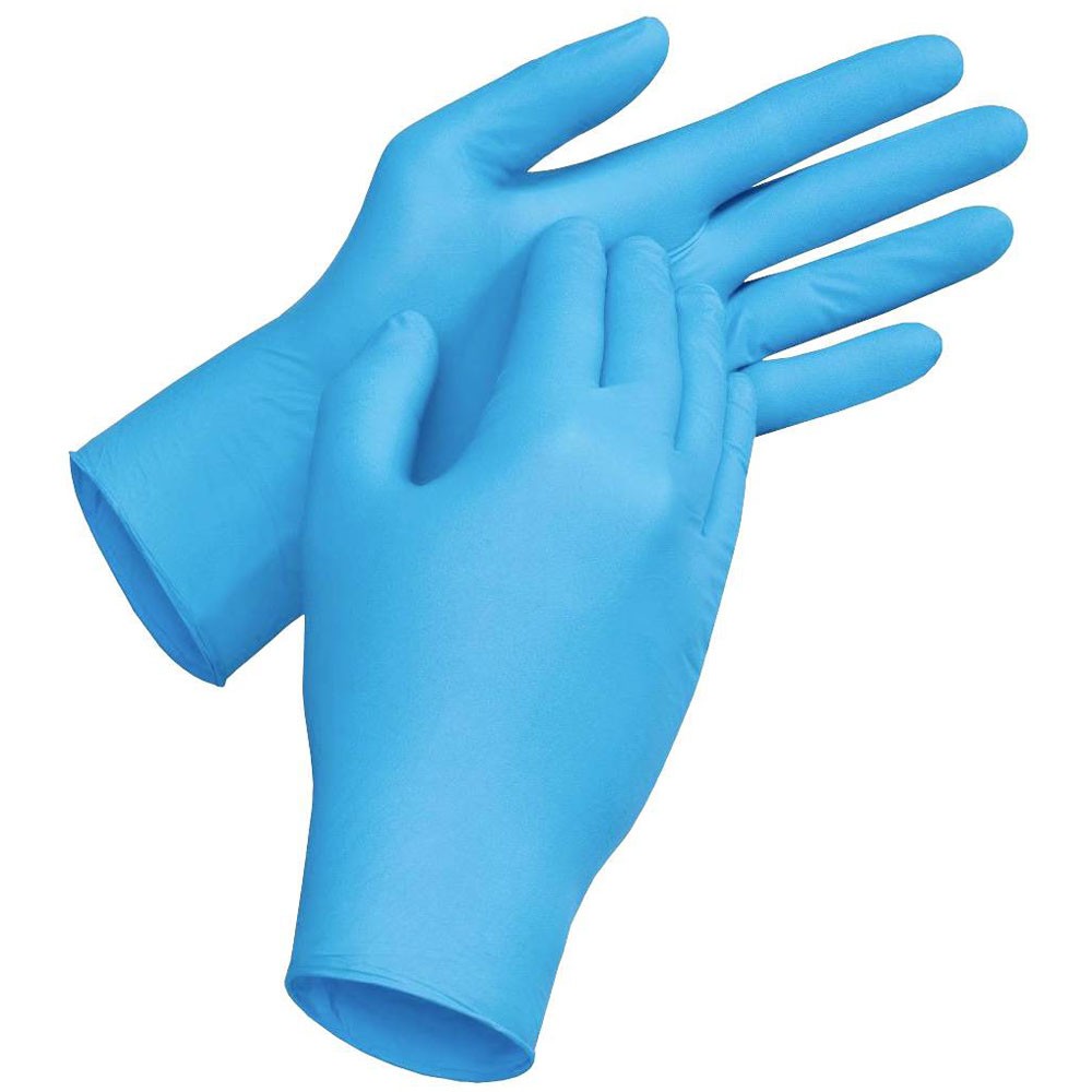 uvex u-fit nitrile gloves XL mechanical strength oil protection