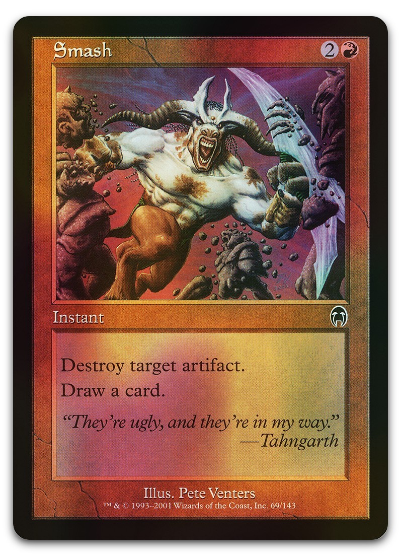 Smash #69 (Foil) (LP) Apocalypse APC Magic MTG