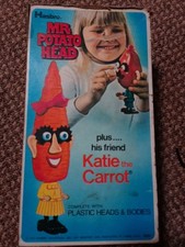 Vintage Katie The Carrot With Her Friend Mr Potato Head 2053 Hasbro Complete set