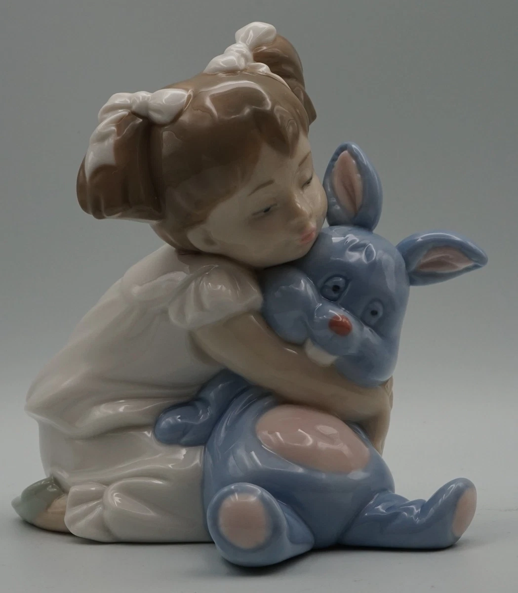 Lladro Girl With Rabbits for sale | eBay