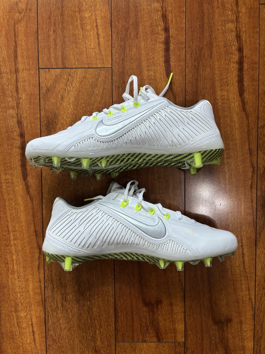 Nike Vapor Carbon Elite 2014 TD Football Cleats White/Silver