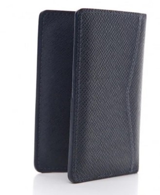 LOUIS VUITTON Taiga Pocket Organizer NM Blue Marine | eBay