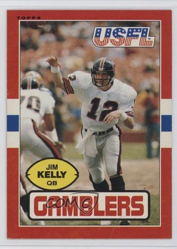 Jim Kelly #45 1985 Topps USFL card