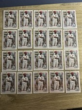 Jordan Walker LOT (20) - 2020 Bowman Draft 1st Bowman Paper  #BD-57 Cardinals