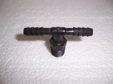 VACUUM TEE 1/4 NPT X 2-1/2 W 2 1/4 OUTLETS NEW BNS11226