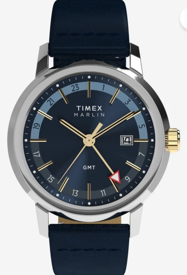 Reloj Timex Marlin GMT Hombre 2025 ¡Nuevo Lanzamiento! Foto 2 de 4