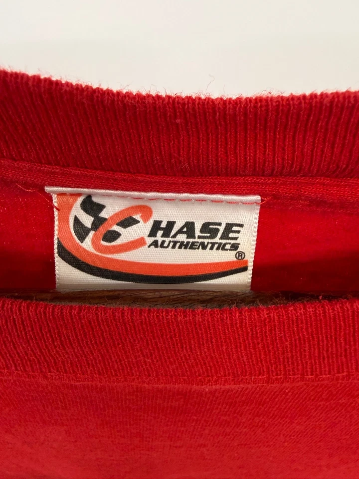 Camiseta De Colección Y2K Dale Earnhard Jr. Estampado Grande Talla XL Roja Foto 3 de 4