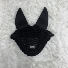 Full Size Black Arma English Horseback Riding Soundproof Bonnet