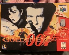 Vintage N64 GoldenEye 007 Nintendo 64 1997 Inserts Manual Box Tested Rare