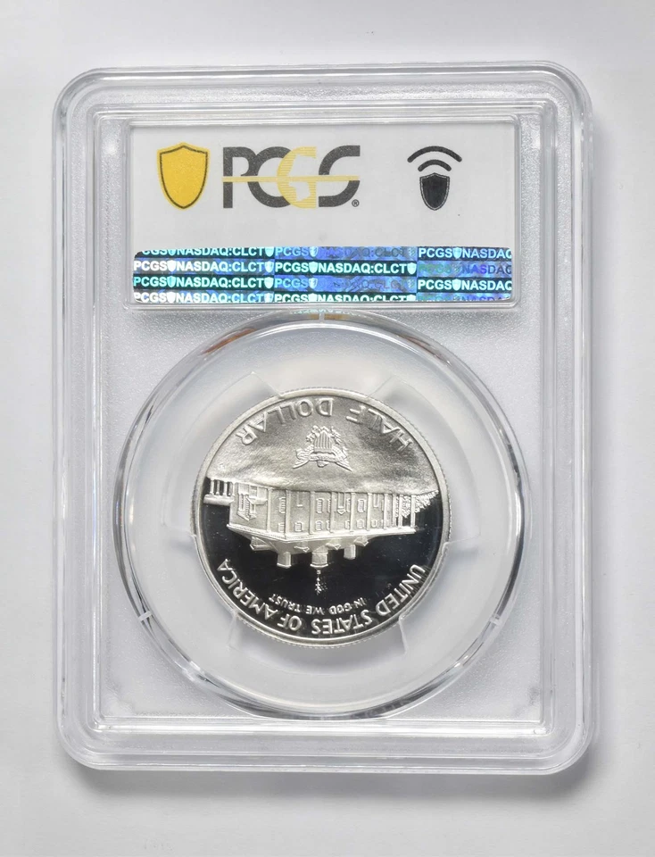 1982 S PR70 Washington Commemorative Half Dollar PCGS Blue Label *9004 - Image 2 of 4