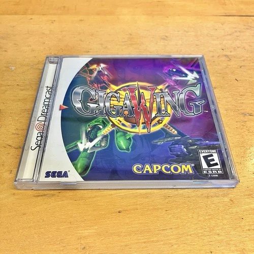 Giga Wing CIB Sega Dreamcast Complete Authentic Tested Working