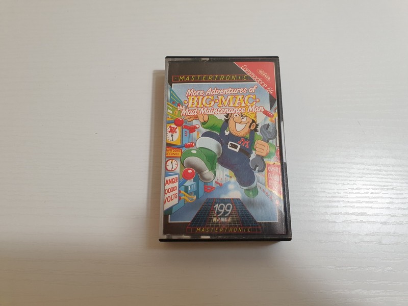 More Adventures Of Big Mac - Mastertronic - Commodore 64 (Tested ✅) 2️⃣🟩
