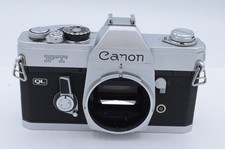 Canon FT QL 35mm Film SLR Camera Body, Chrome (Made in Japan)