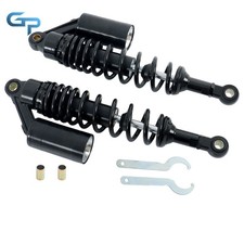 Par Amortiguadores Traseros Suspensión Moto 13.5'' 340mm Para Honda Yamaha