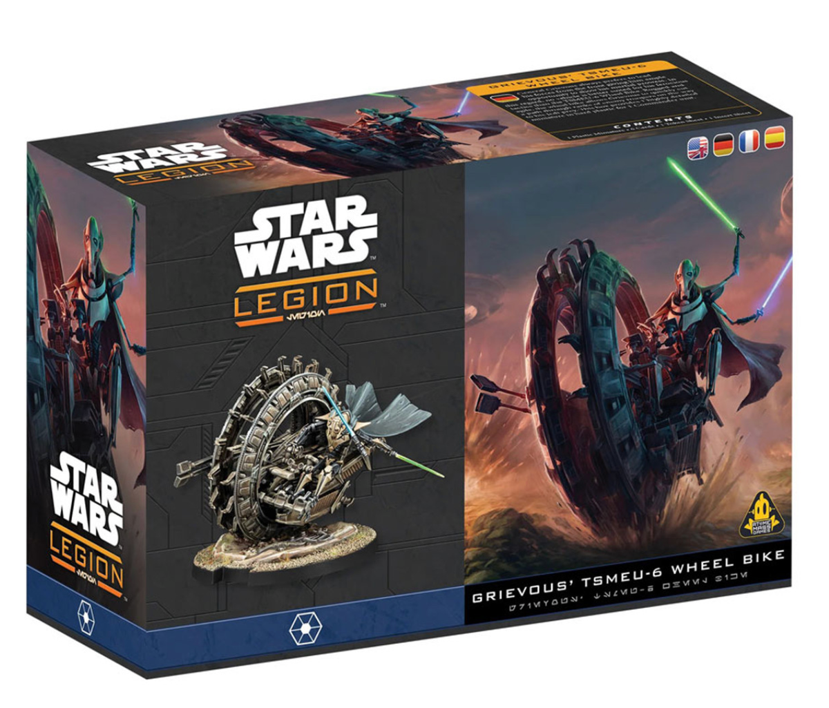 Star Wars Legion: General Grievous' TSMEU-6 Wheel Bike | eBay