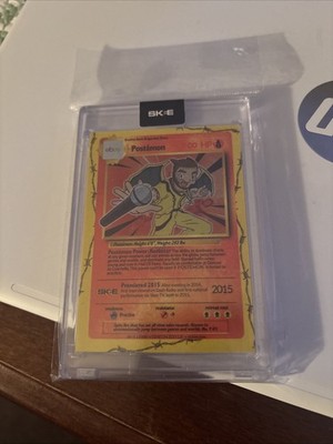 Gen Con 2021 Ebay Exclusive Postemon Post Malone Yellow DJ Skee 144/999 Pokemon