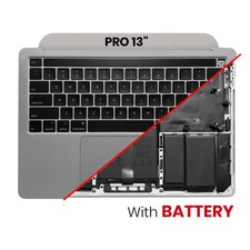 Topcase mit Akku und Tastatur für MacBook Pro 13" A2251 (2020) (US-Tastatur) (g