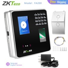 ZKTeco TCP/IP FA200 Face Biometric Fingerprint Time Attendance Access Control