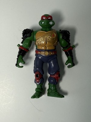 1995 Teenage Mutant Ninja Turtles Metal Mutants RAPHAEL 4'' Figure Loose