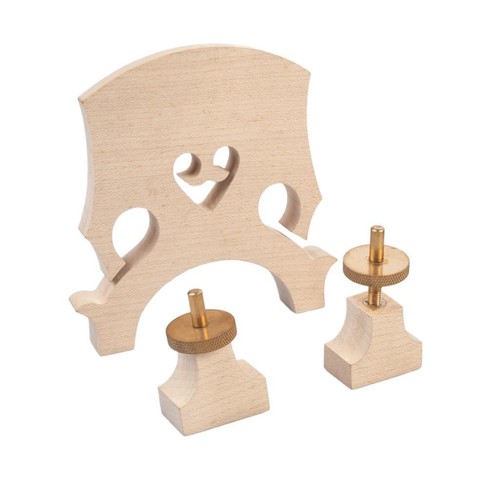 Adjustable 3/4 Maple Double Bass Bridge - Picture 3 of 6