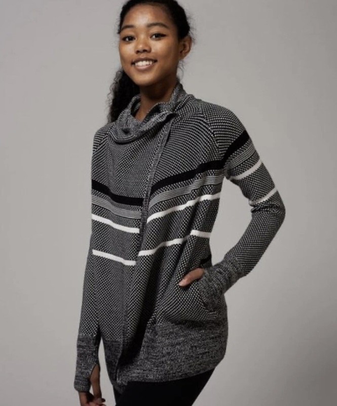 Ivivva By Lululemon Knit Wrap Sweater Size 14