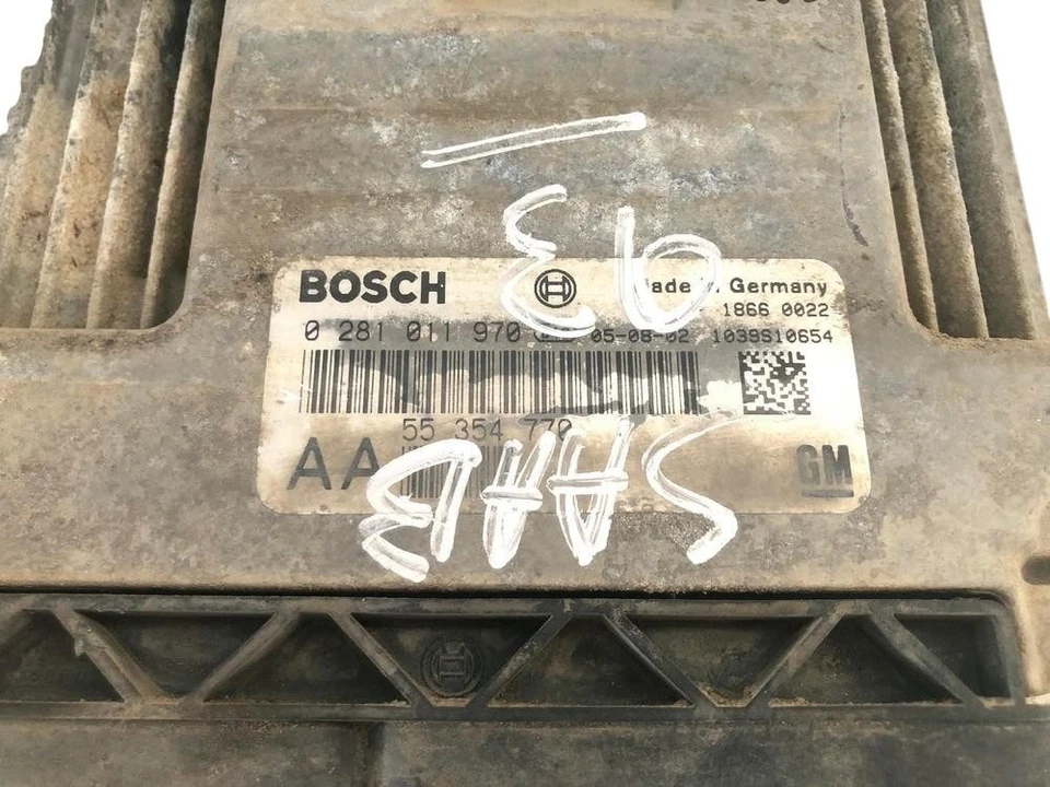 CENTRALINA MOTORE PER SAAB 9-3 Berlina 2° Serie 55324770 / 0281011970 B207R Be - Immagine 3 di 3