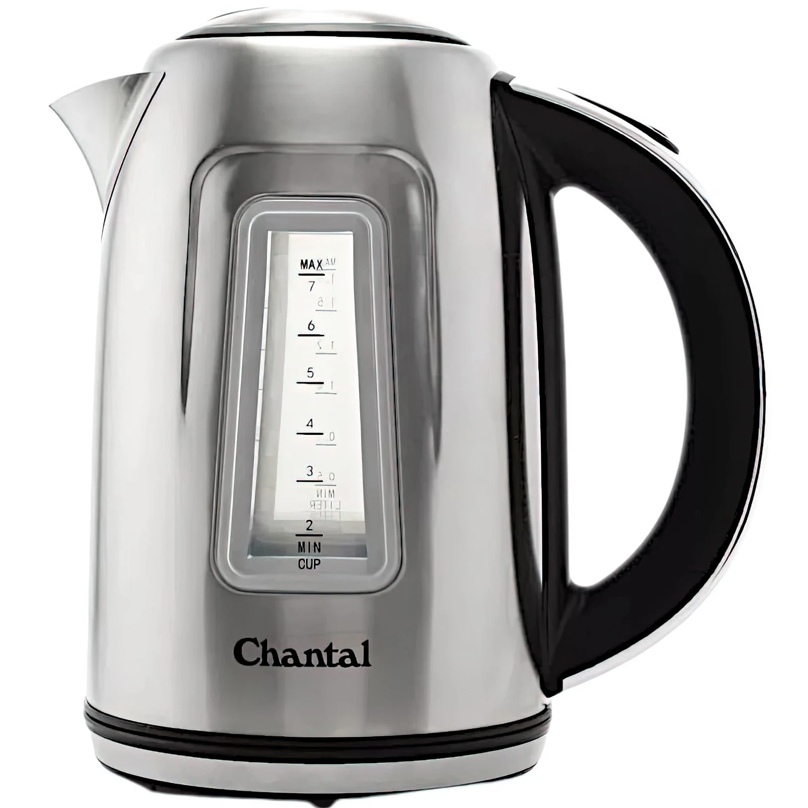 1.8 QT Jupiter Electric Kettle, Stainless Steel, Silver