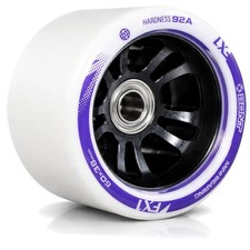 FX1 Roller Skate Wheels with 688 Mini Bearings - Derby and Indoor Speed Quad ...