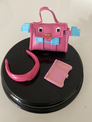 Barbie Henkeltasche mit Haarteil und Tagebuch Zuru  Mini Fashion