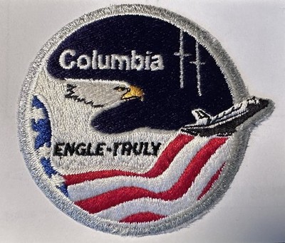 NASA Columbia 2nd Space Shuttle Mission Embroidered Patch Astronauts Engle-Truly