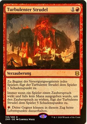 MTG - Roiling Vortex/Turbulenter Strudel - ZNR - Deutsch - NM