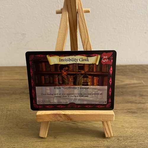 Harry Potter TCG - Invisibility Cloak - 12/116 - Foil