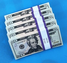 300 Pieces  20 bills Replica Money Prop for Pranks  Movie Production, Parties