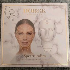 D'OR24K Prestige SpectrumPro LED Face  Neck Mask with EMS 7-Setting USB